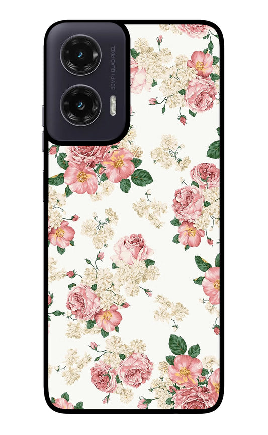 Flowers Moto G35 5G Glass Case