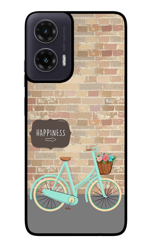Happiness Artwork Moto G35 5G Glass Case