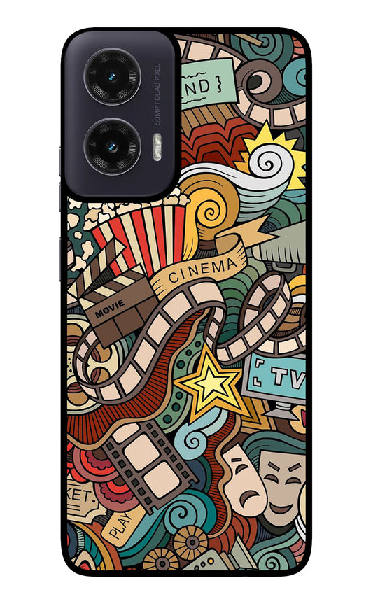 Cinema Abstract Moto G35 5G Glass Case