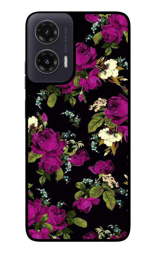 Flowers Moto G35 5G Glass Case