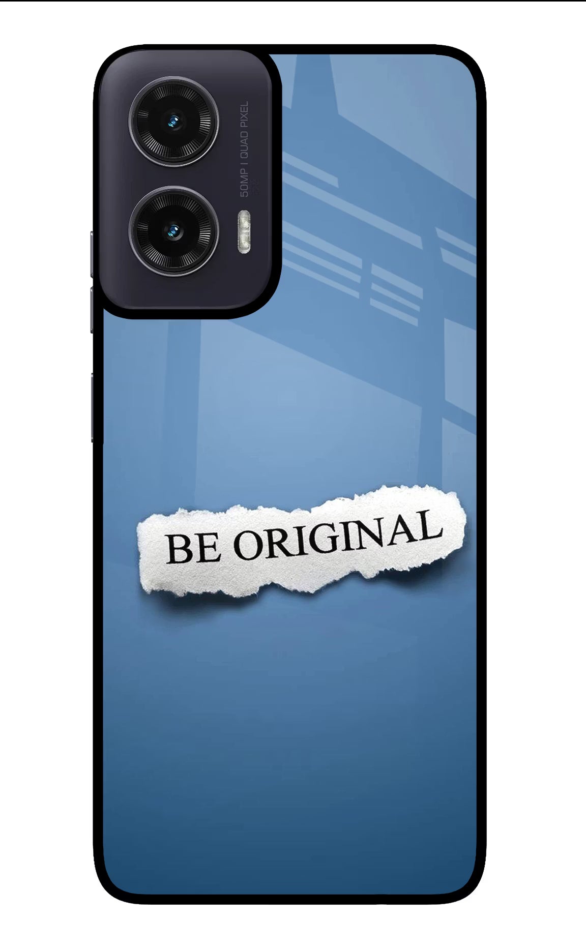 Be Original Moto G35 5G Glass Case Back Cover by Casekaro