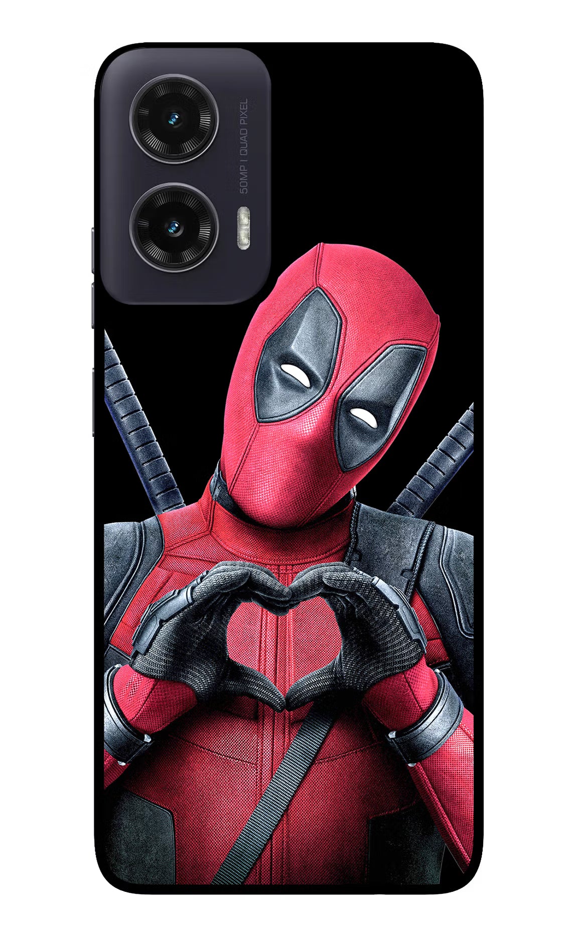 Deadpool Moto G35 5G Glass Case