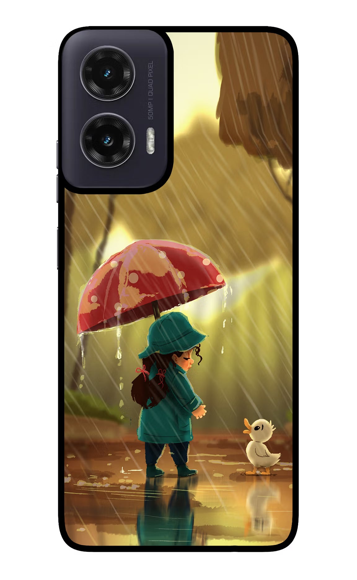 Rainy Day Moto G35 5G Glass Case