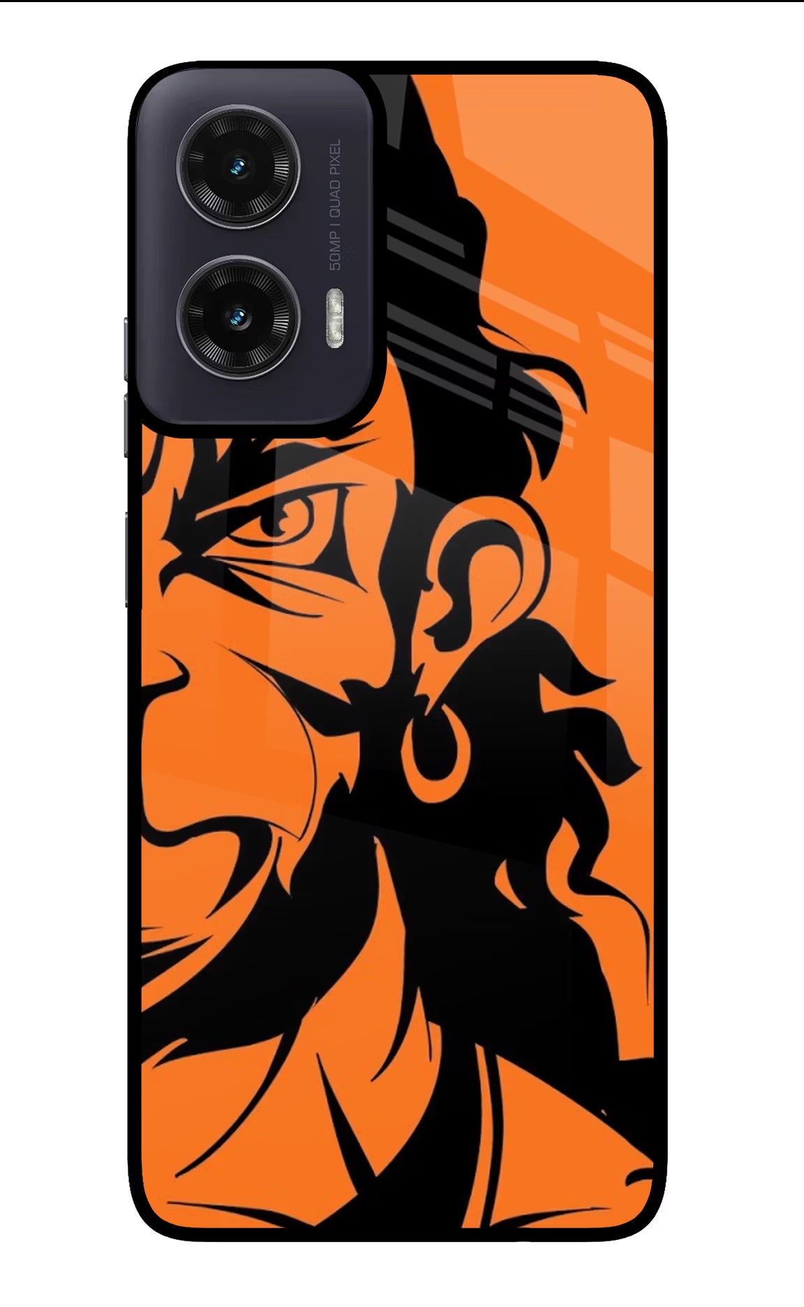 Hanuman Moto G35 5G Glass Case Back Cover by Casekaro
