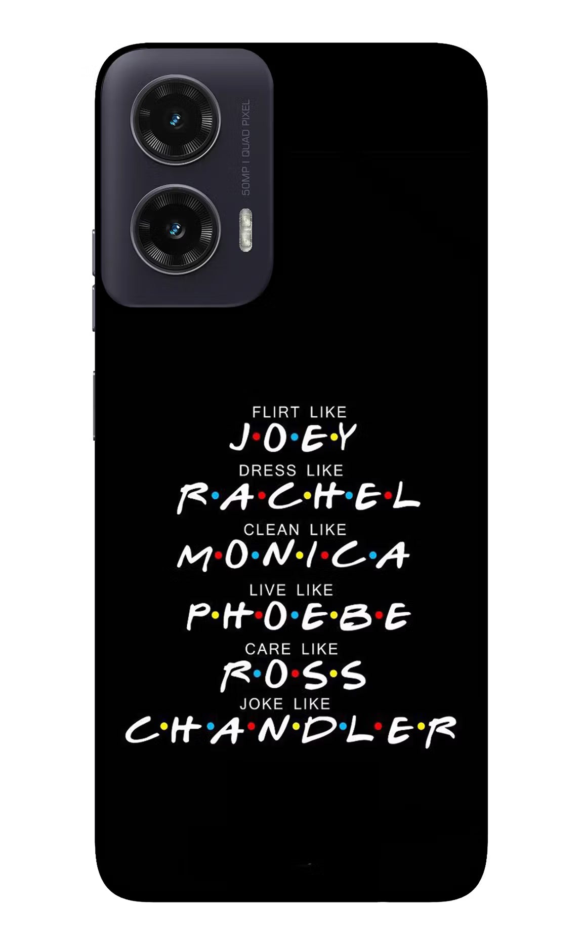 FRIENDS Character Moto G35 5G Glass Case