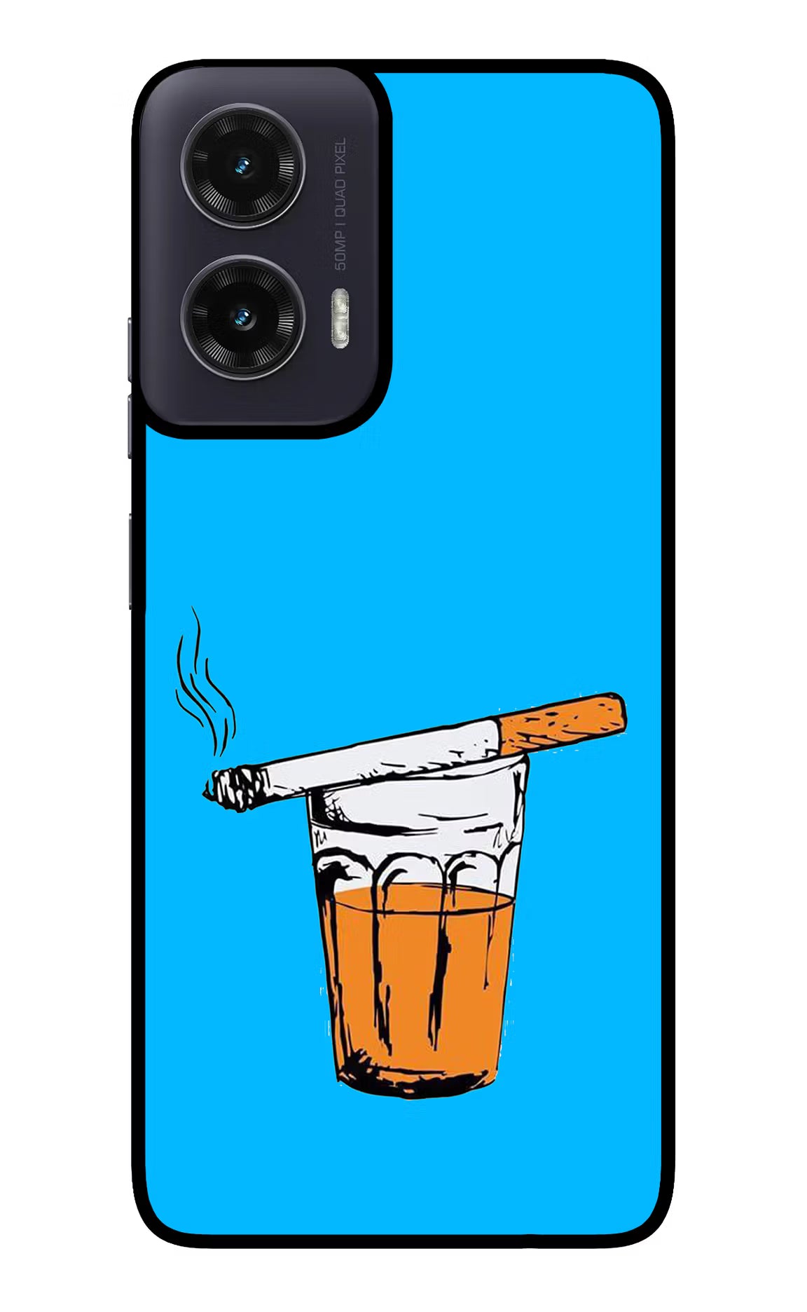 Chai Sutta Moto G35 5G Glass Case