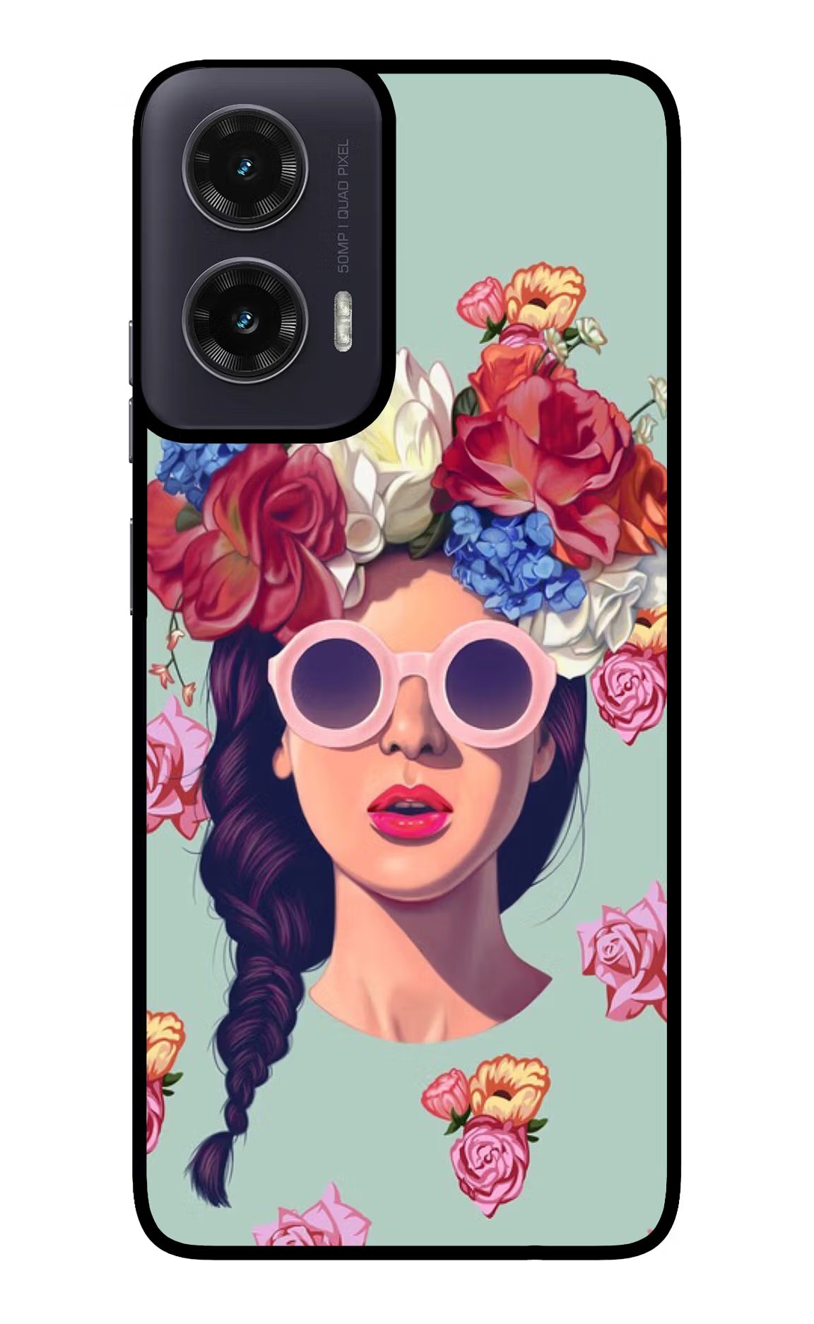 Pretty Girl Moto G35 5G Glass Case