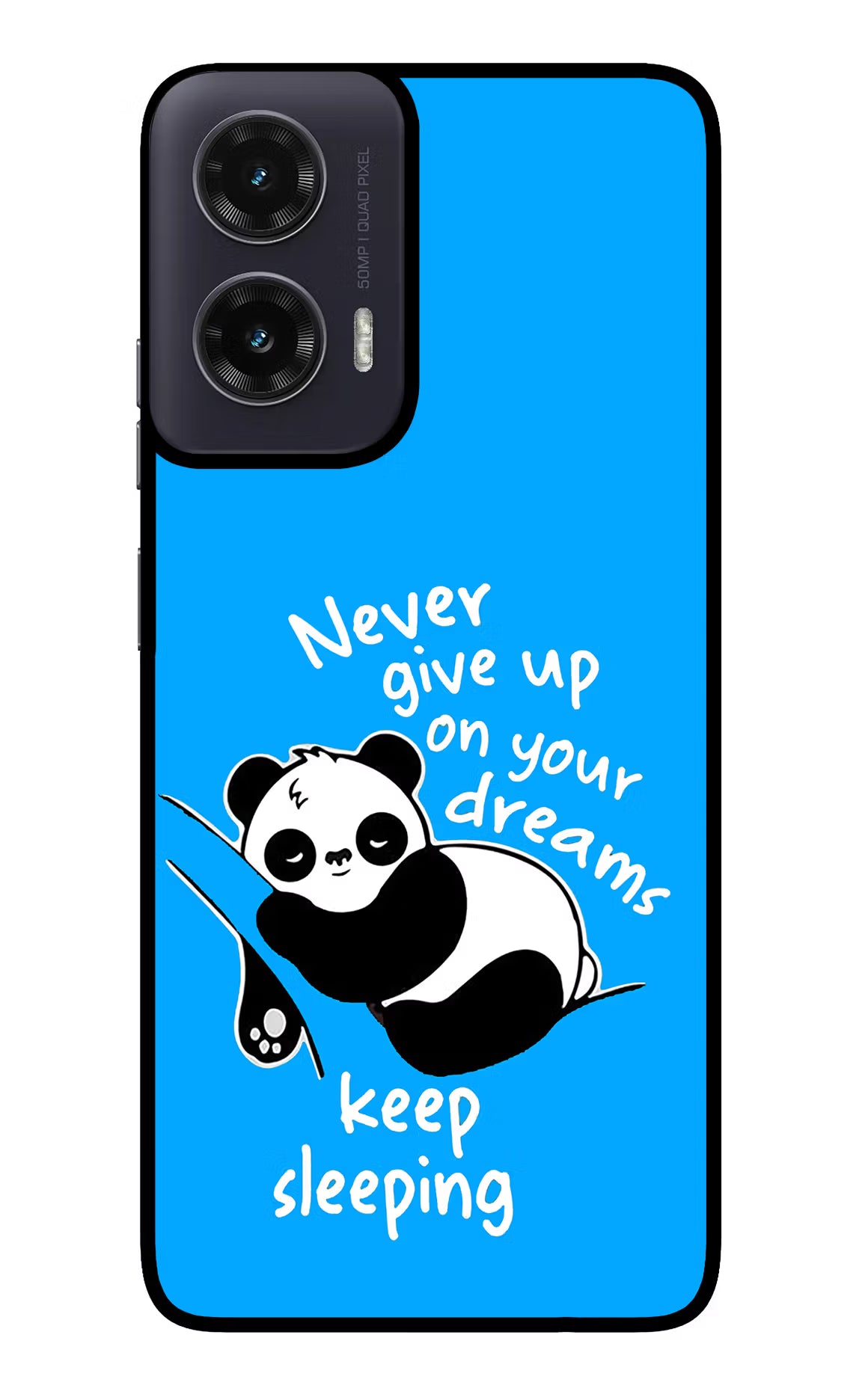 Keep Sleeping Moto G35 5G Glass Case