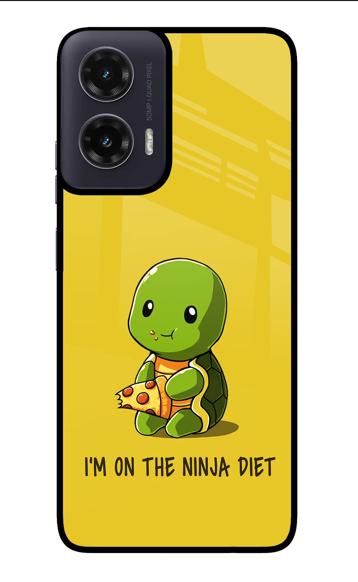 I'm on Ninja Diet Moto G35 5G Glass Case Back Cover by Casekaro