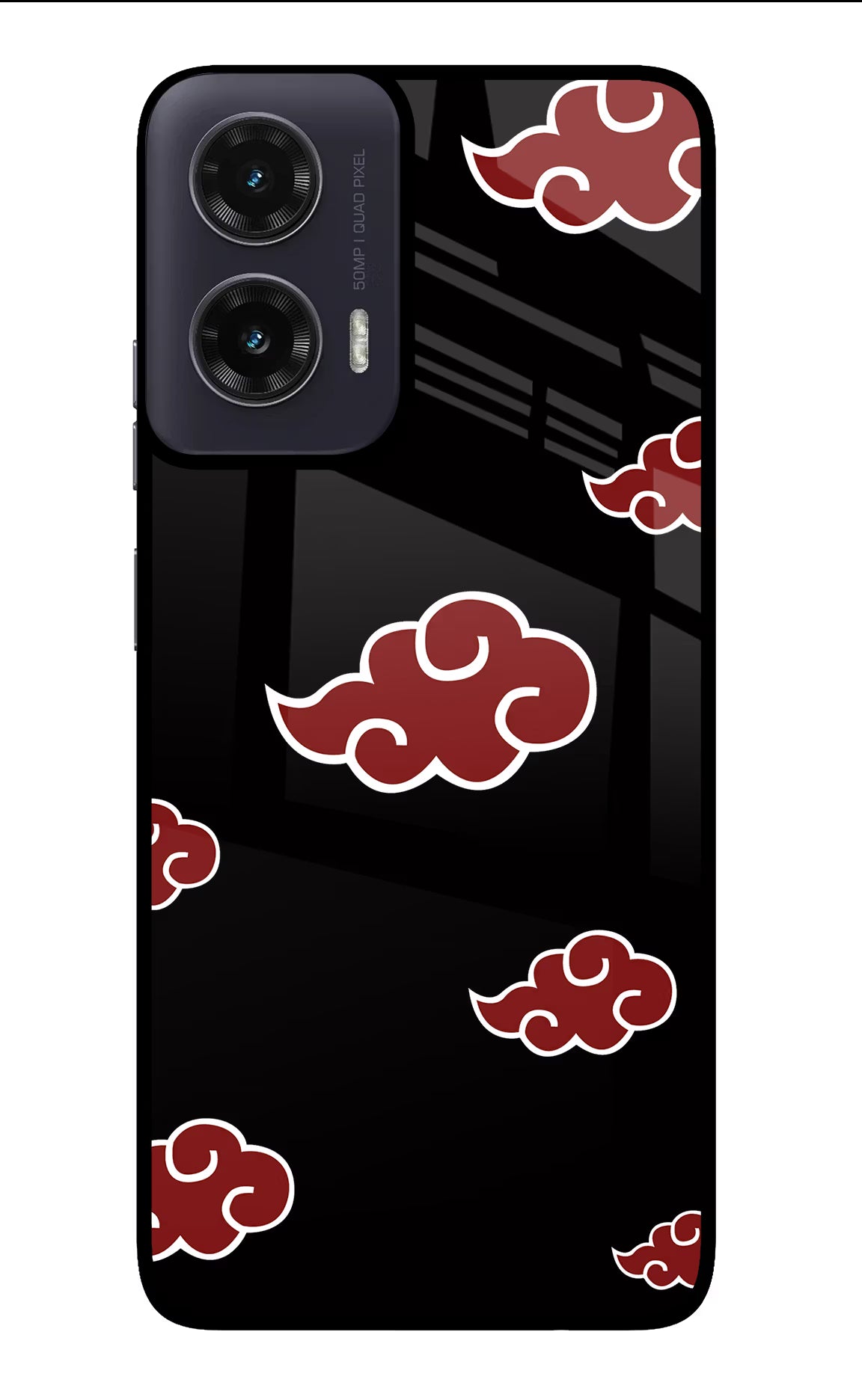 Akatsuki Moto G35 5G Glass Case Back Cover by Casekaro