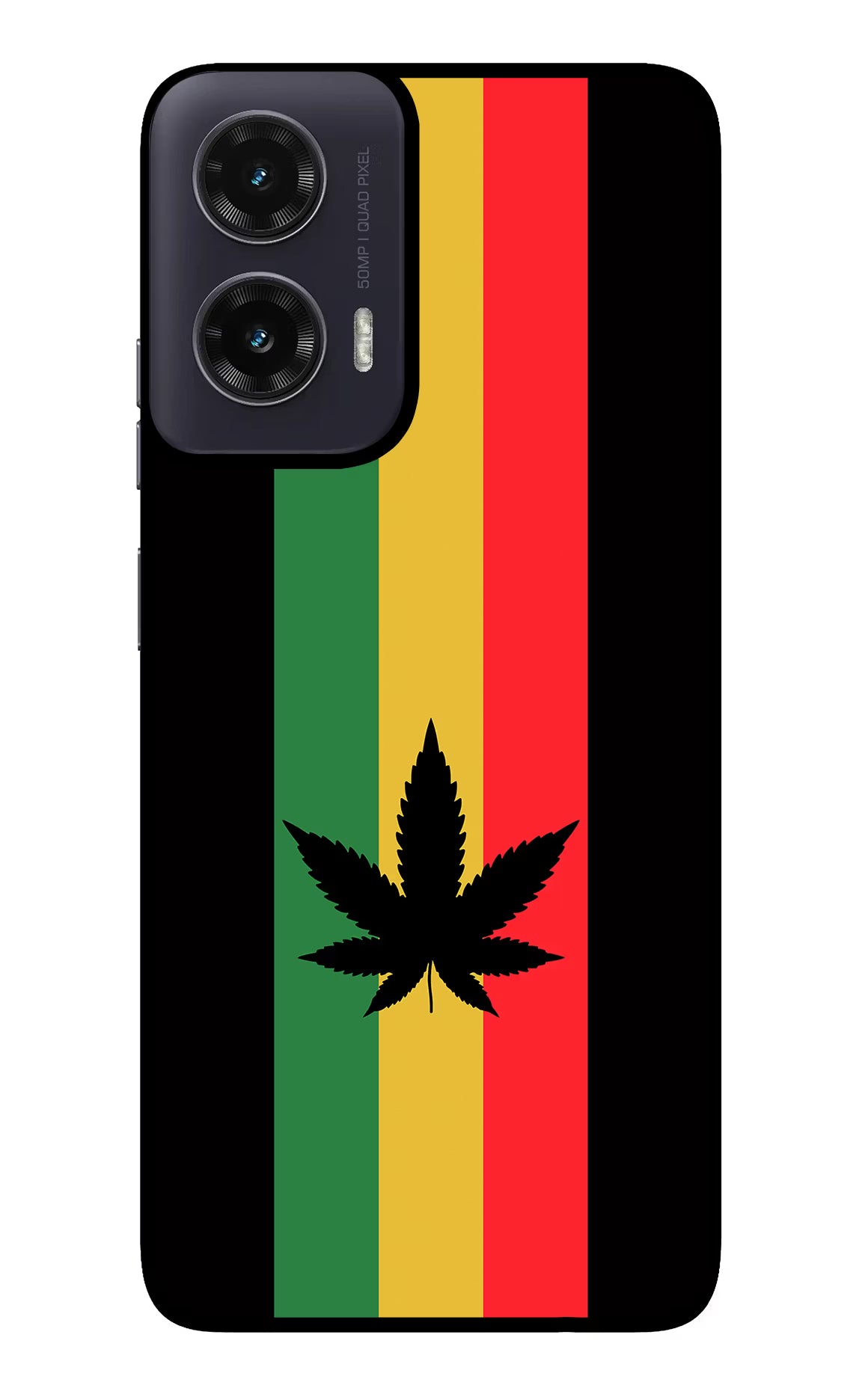 Weed Flag Moto G35 5G Glass Case