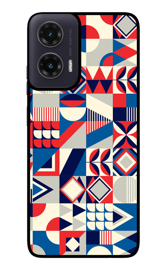 Colorful Pattern Moto G35 5G Glass Case