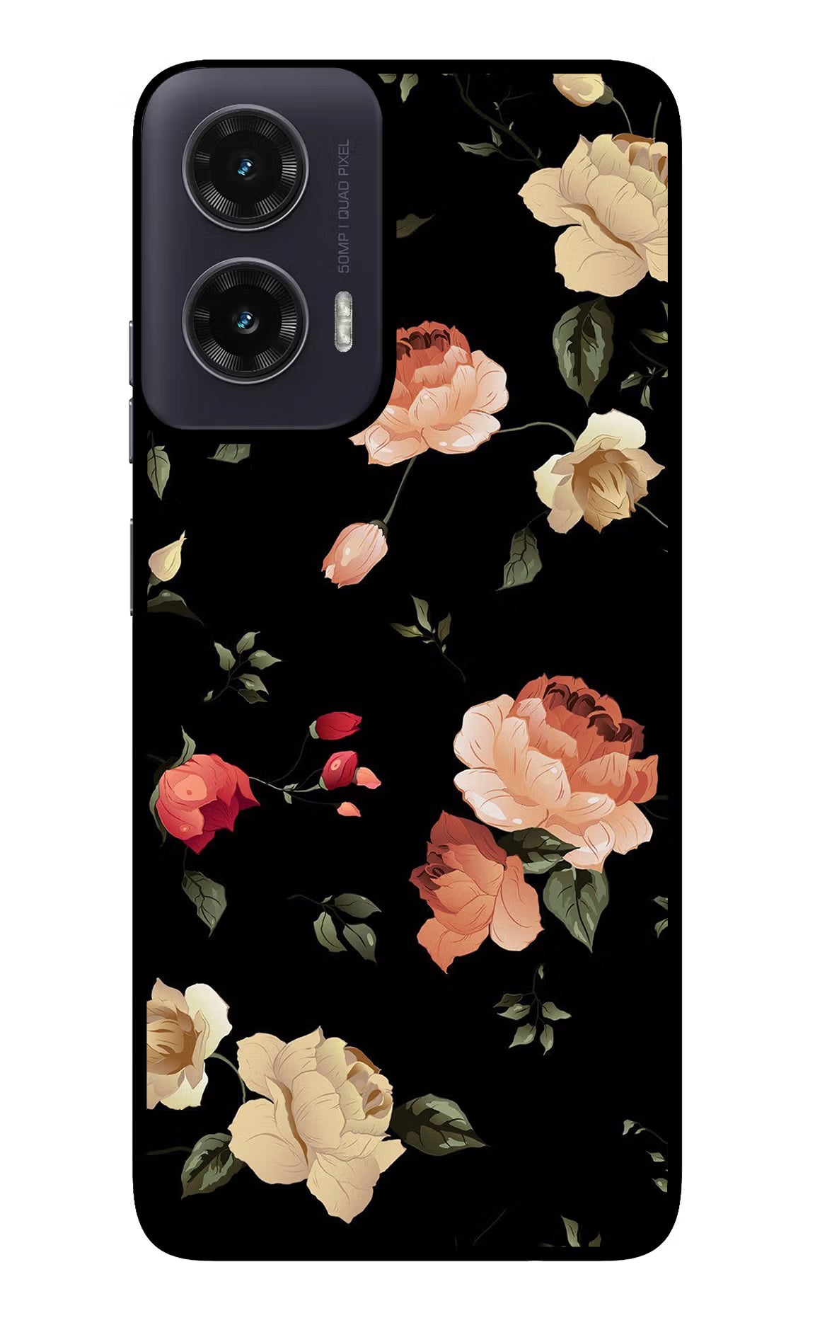 Flowers Moto G35 5G Glass Case