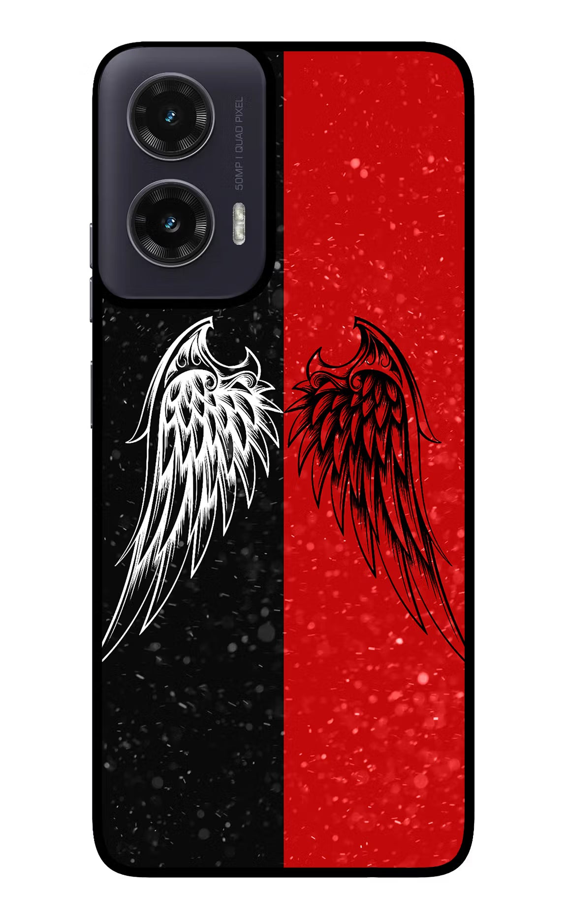 Wings Moto G35 5G Glass Case
