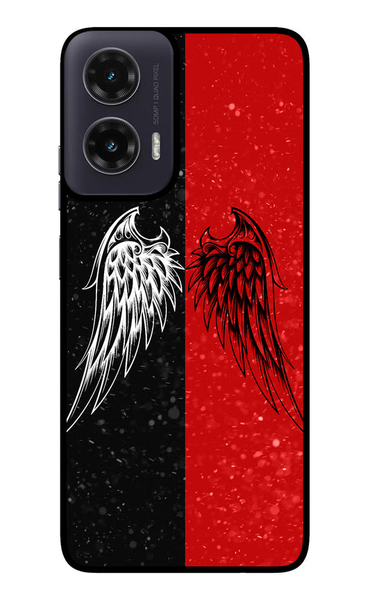 Wings Moto G35 5G Glass Case