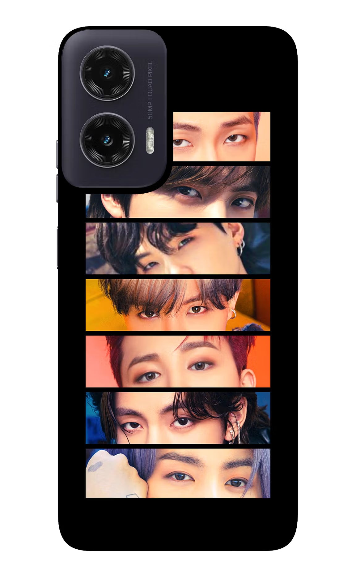 BTS Eyes Moto G35 5G Glass Case