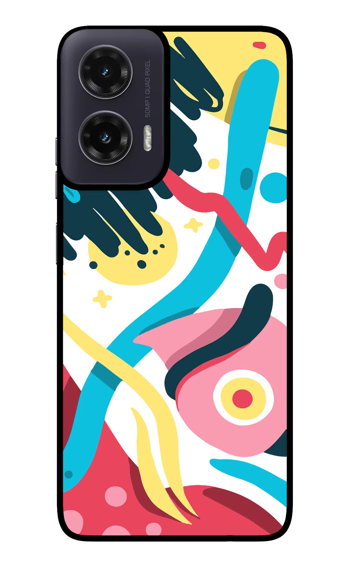 Trippy Moto G35 5G Glass Case