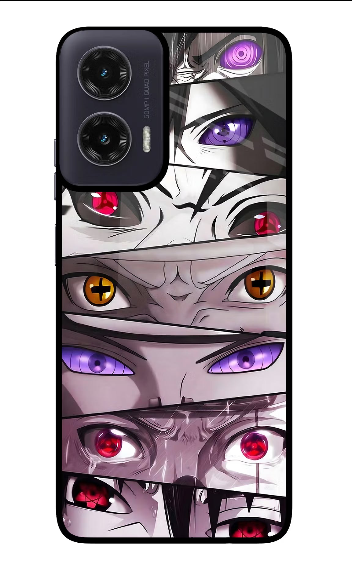 Naruto Anime Moto G35 5G Glass Case Back Cover by Casekaro