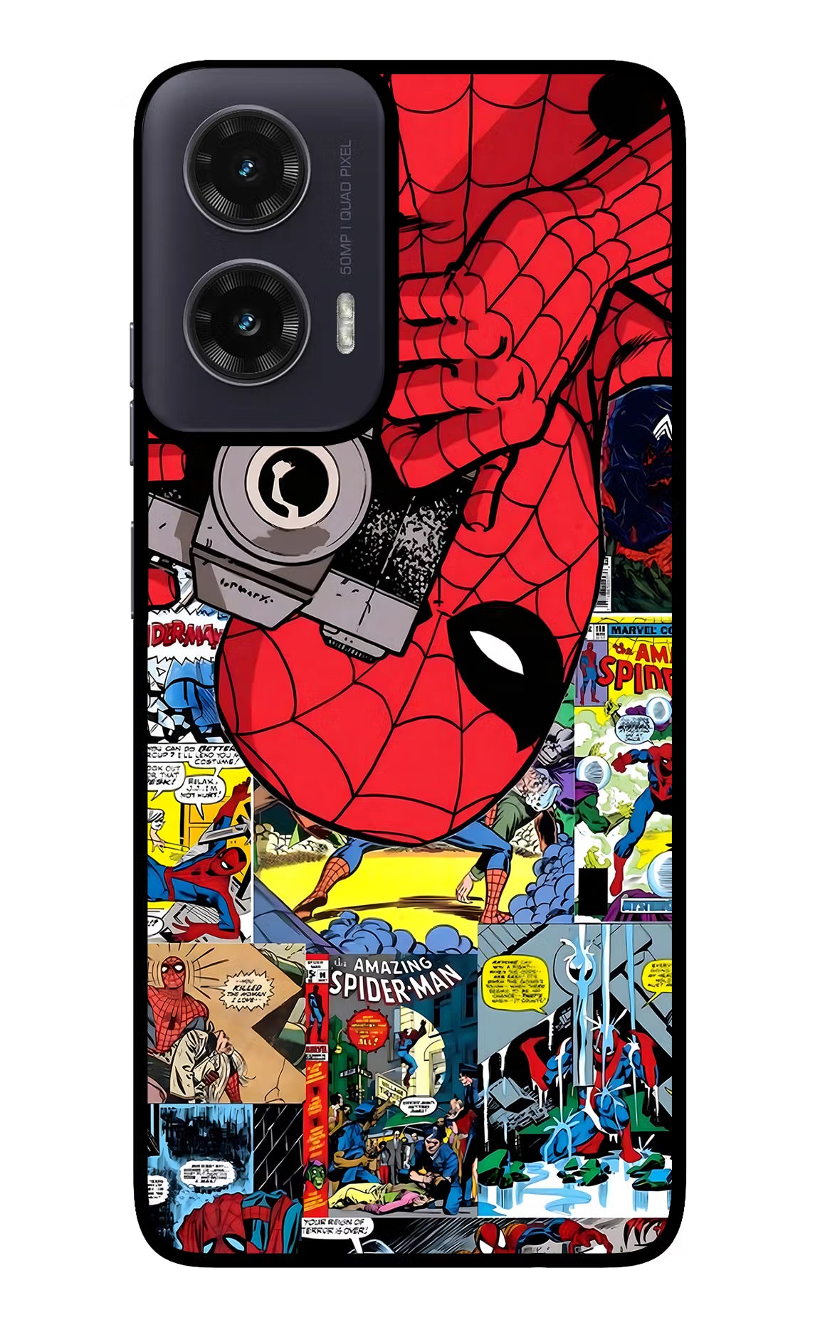 Spider Man Moto G35 5G Glass Case
