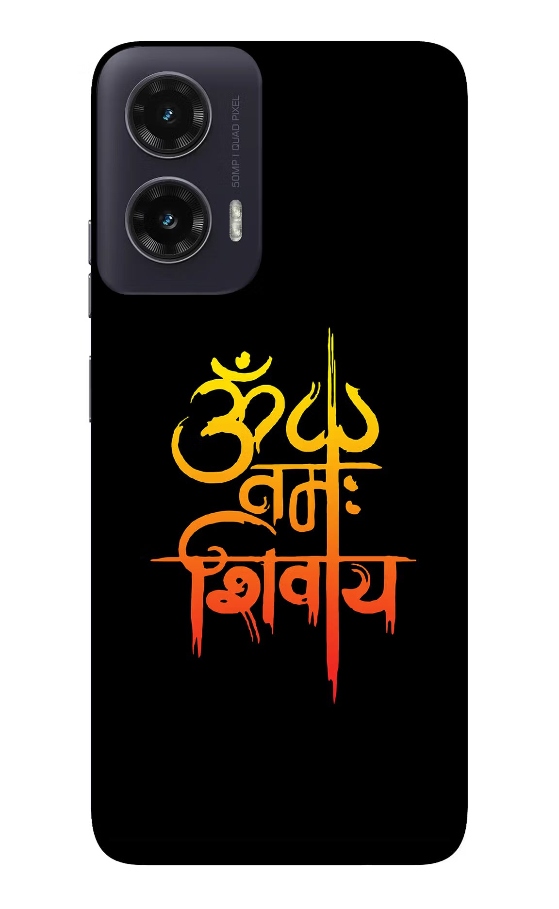 Om Namah Shivay Moto G35 5G Glass Case