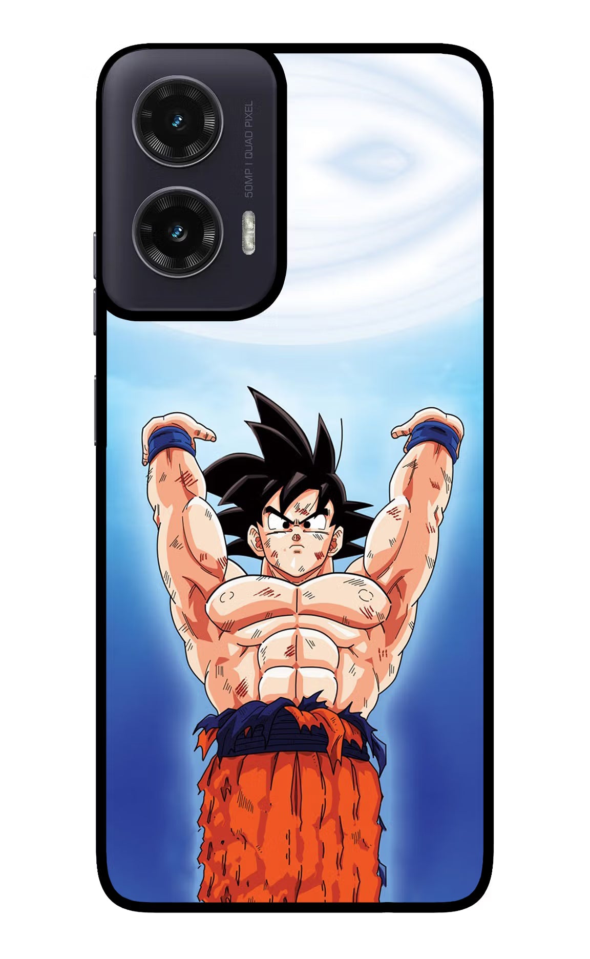 Goku Power Moto G35 5G Glass Case