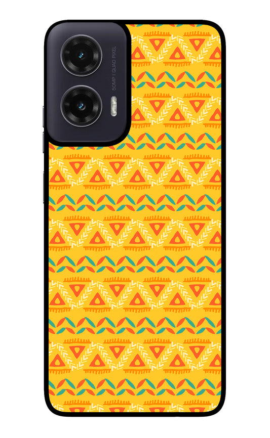 Tribal Pattern Moto G35 5G Glass Case
