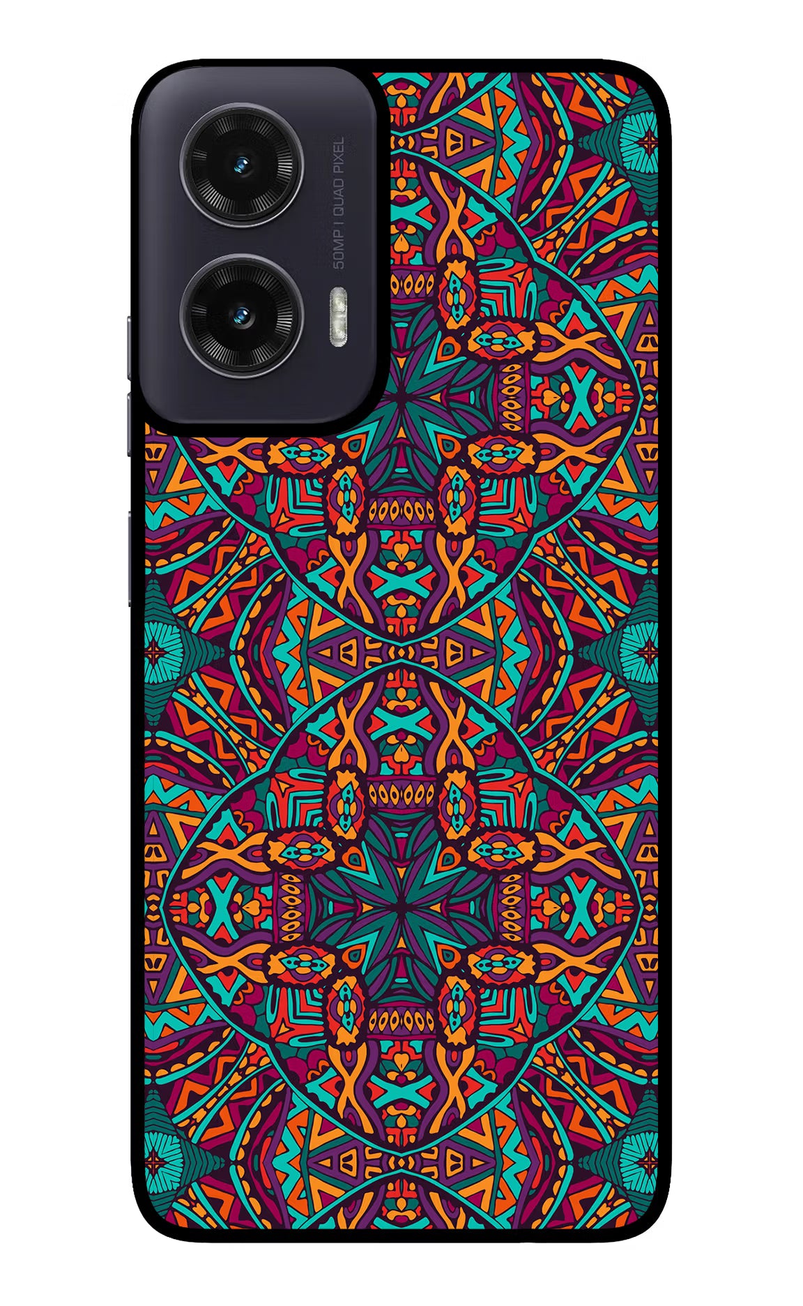 Colour Mandala Moto G35 5G Glass Case