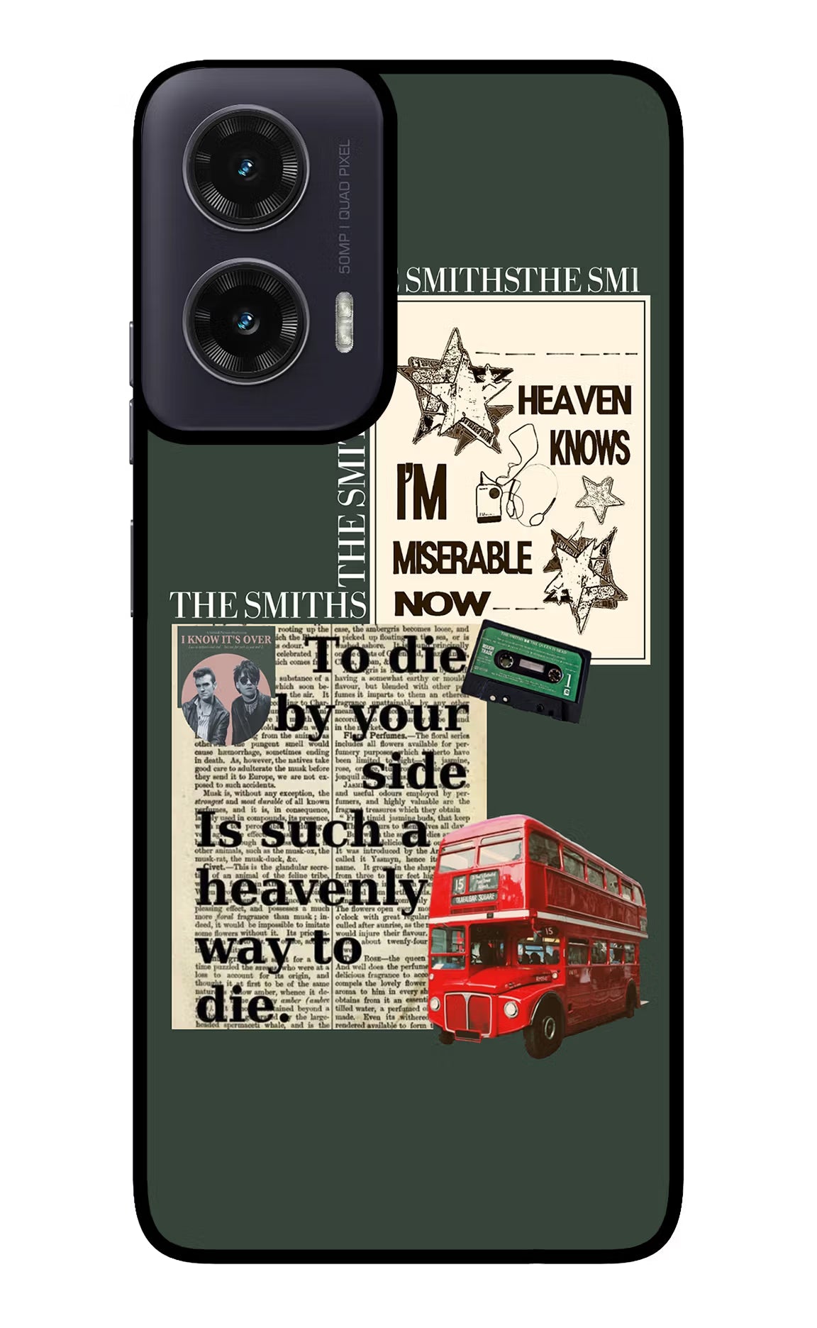 The Smiths Moto G35 5G Glass Case