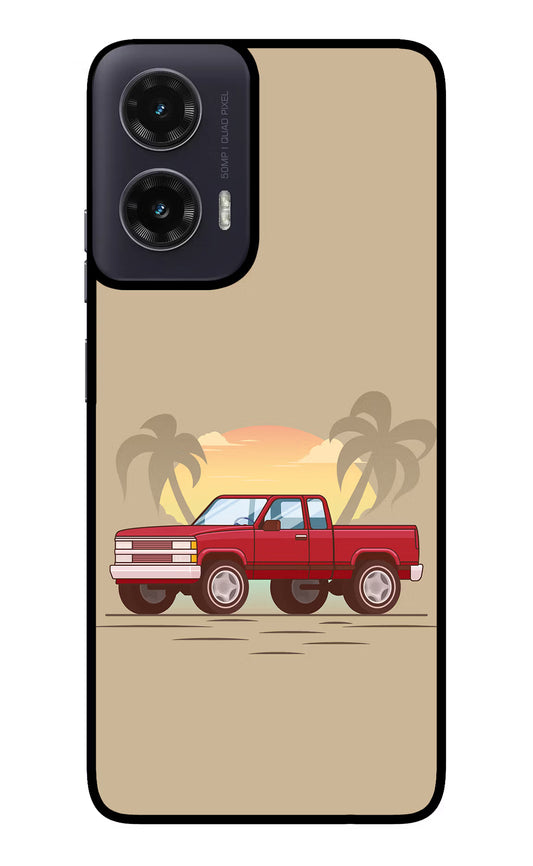 Desert Classic Drive Moto G35 5G Glass Case