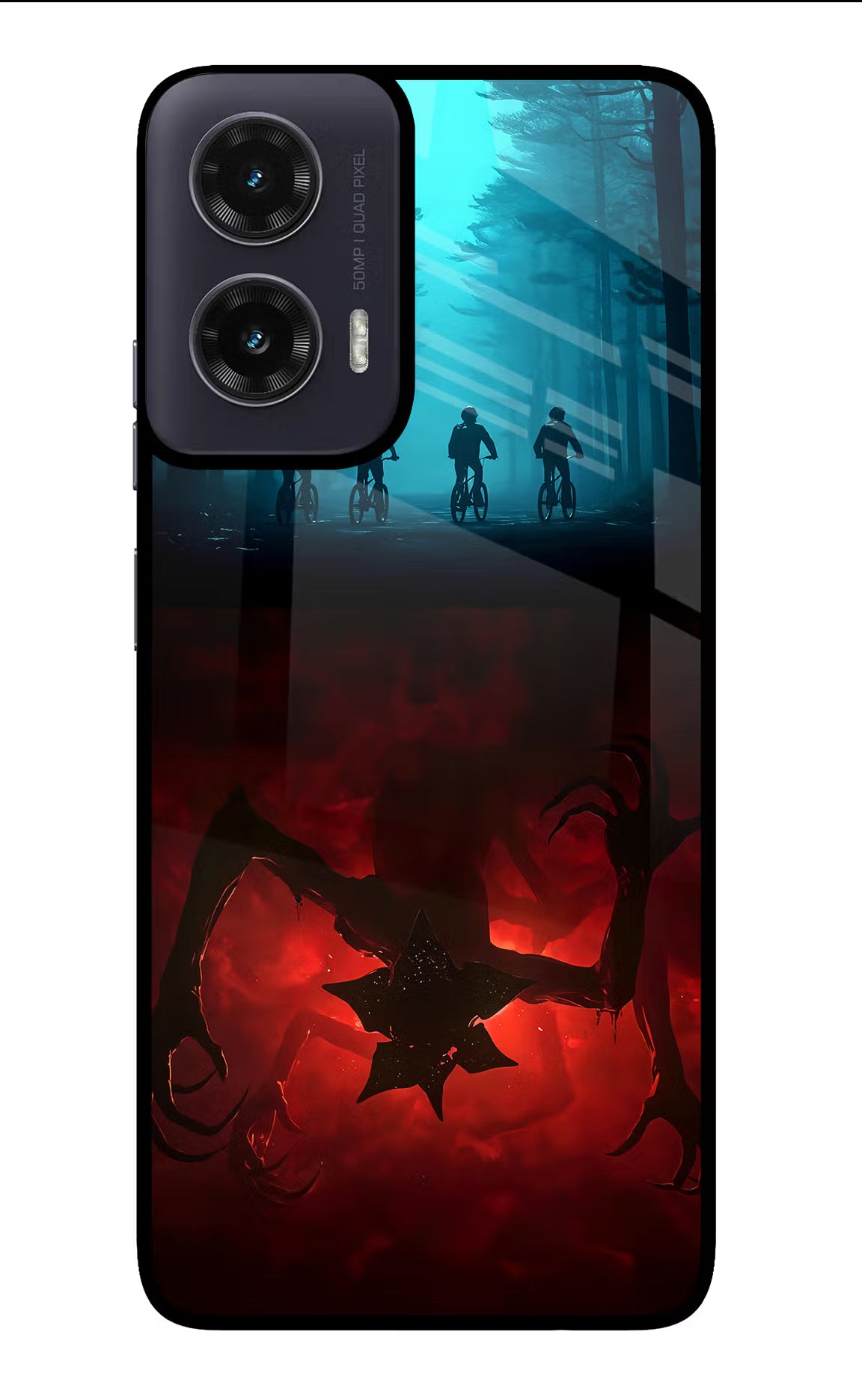 Ordinary Things Downside Up Moto G35 5G Glass Case Back Cover by Casekaro