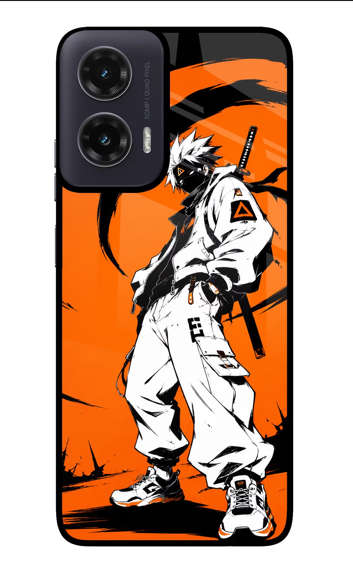 Street Samurai  Moto G35 5G Glass Case