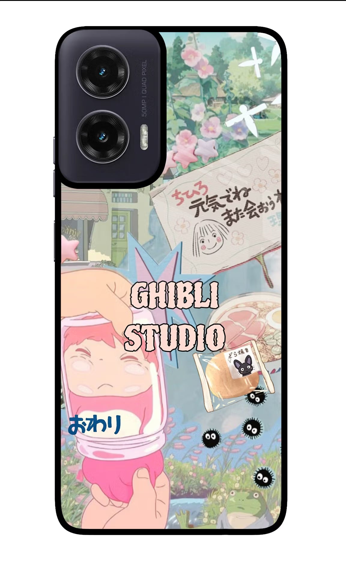 Studio Ghibli Moto G35 5G Glass Case