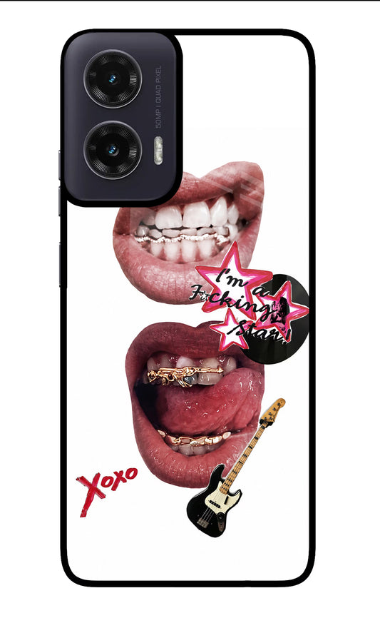 Rockstar Moto G35 5G Glass Case