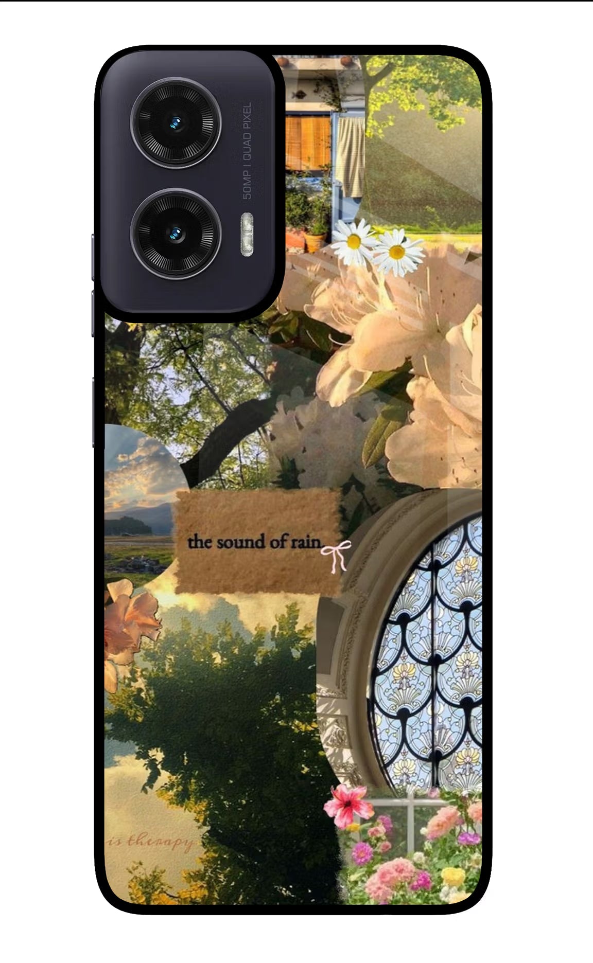 Rain Moto G35 5G Glass Case