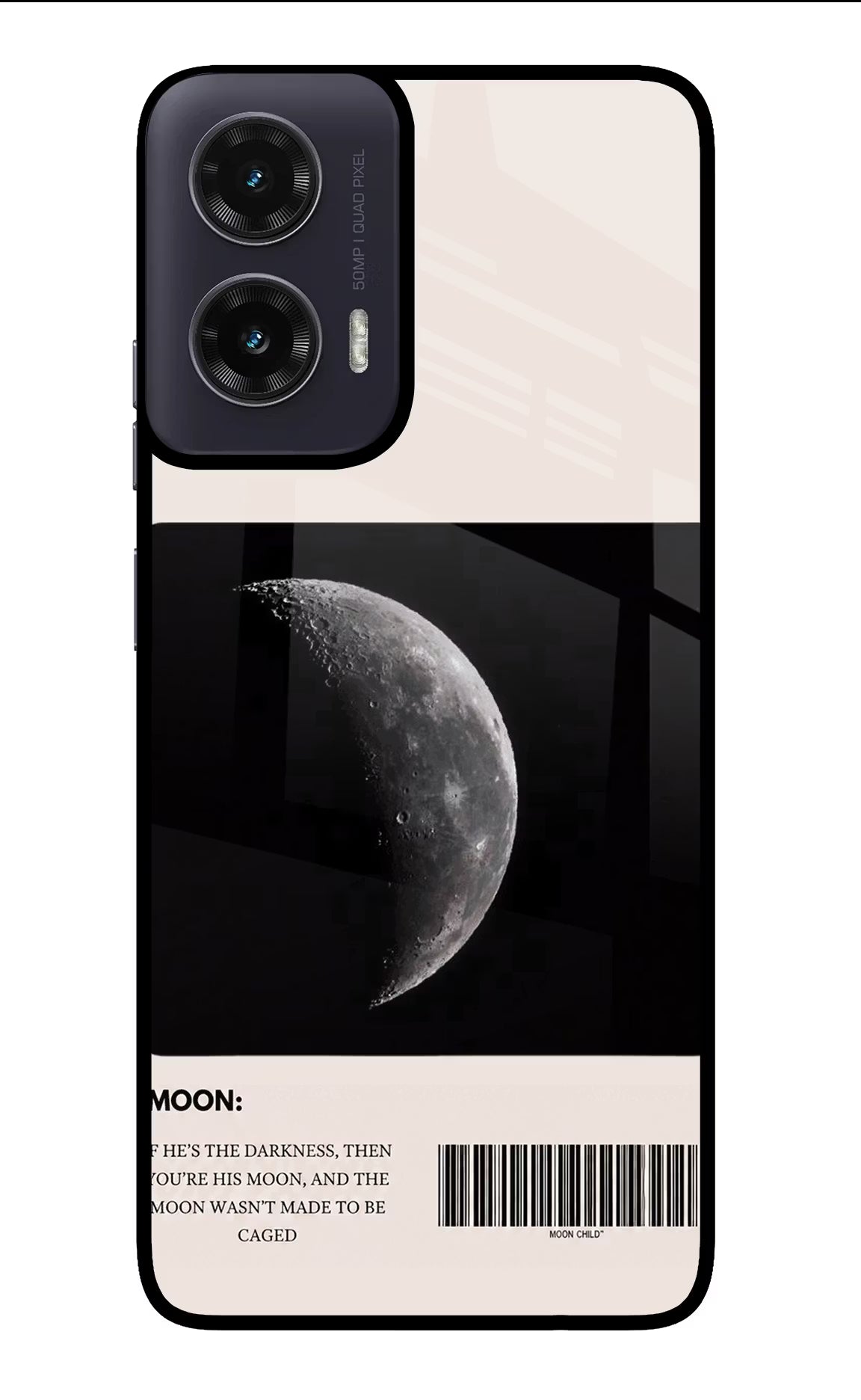 Moon Phase Moto G35 5G Glass Case