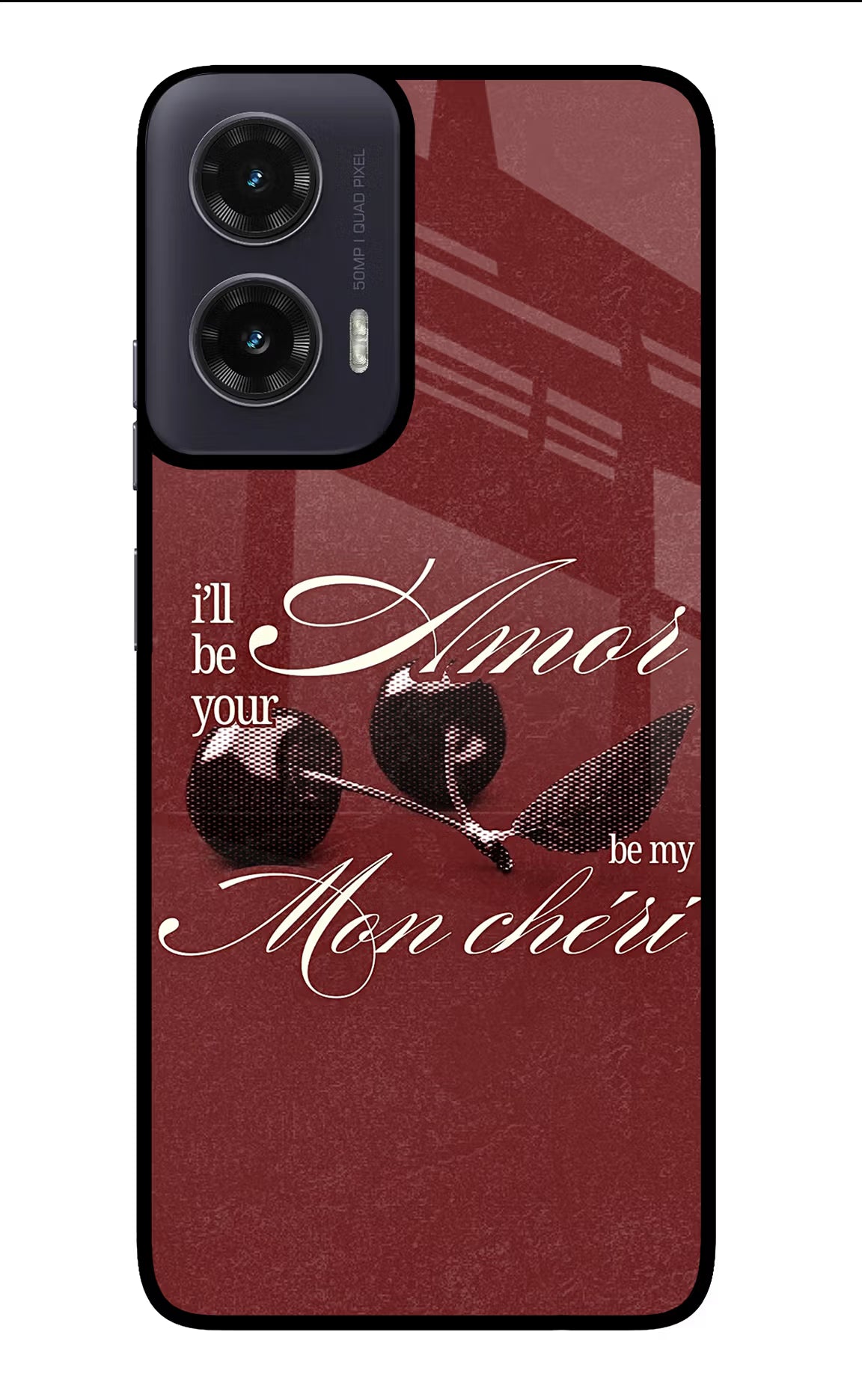Velvet Cherry Moto G35 5G Glass Case