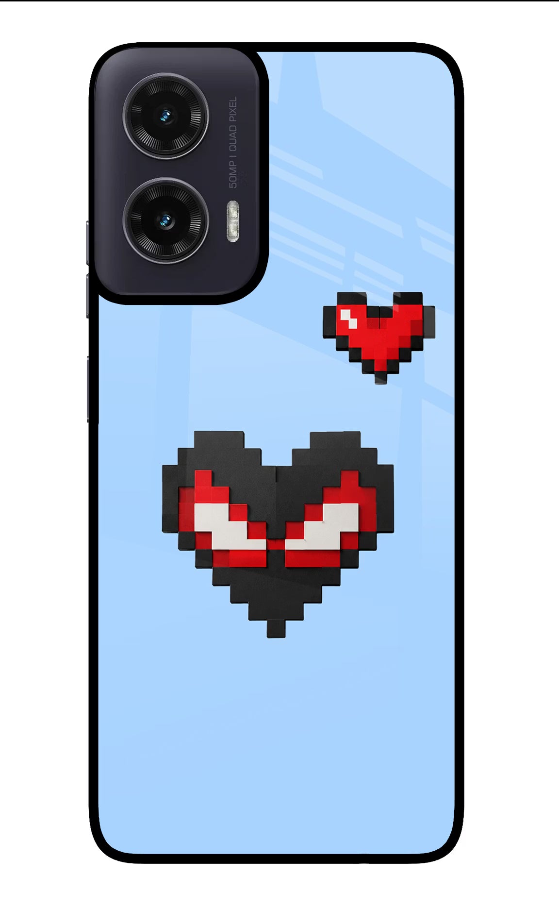 Peter Heart Moto G35 5G Glass Case
