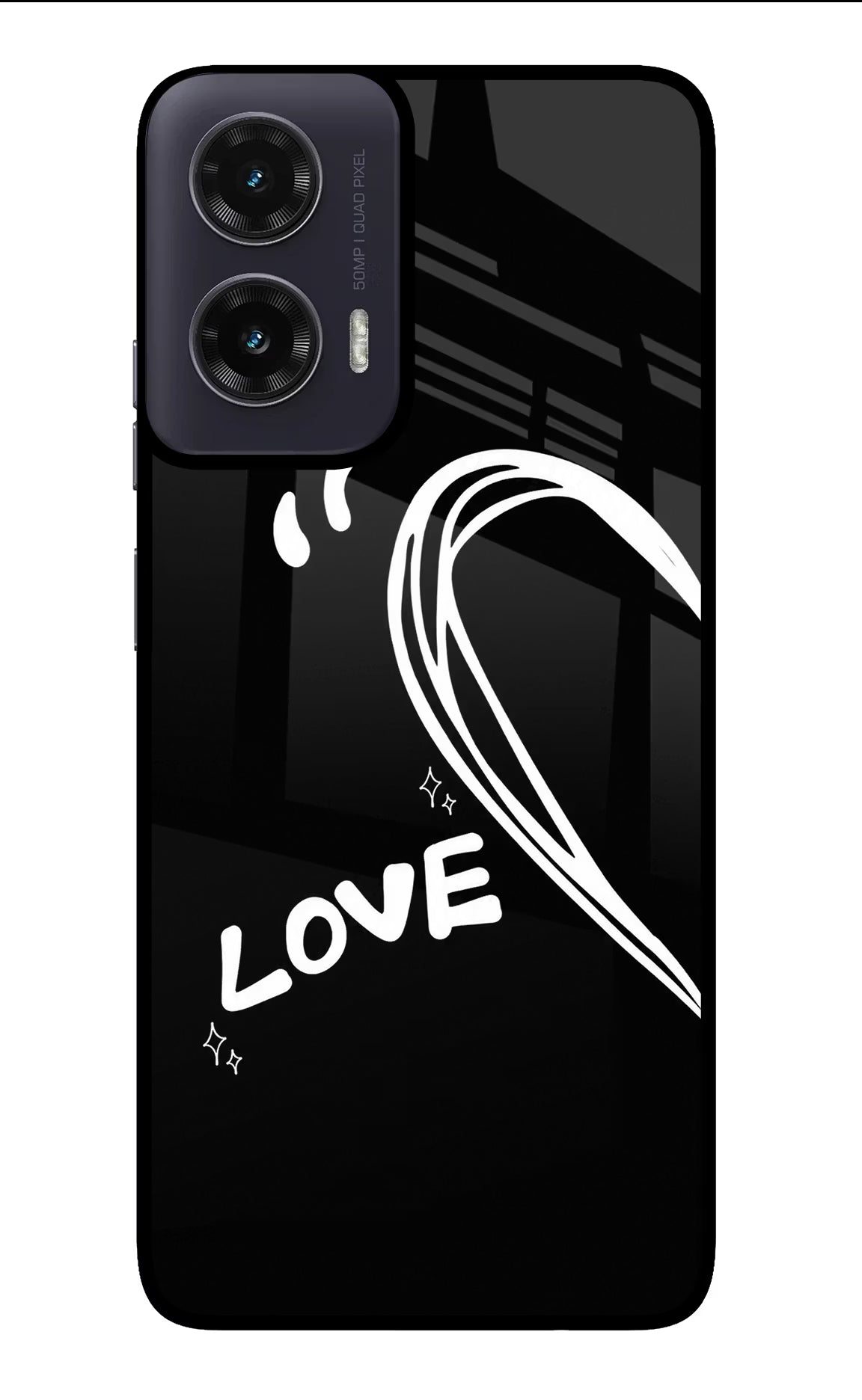 Love Line Moto G35 5G Glass Case