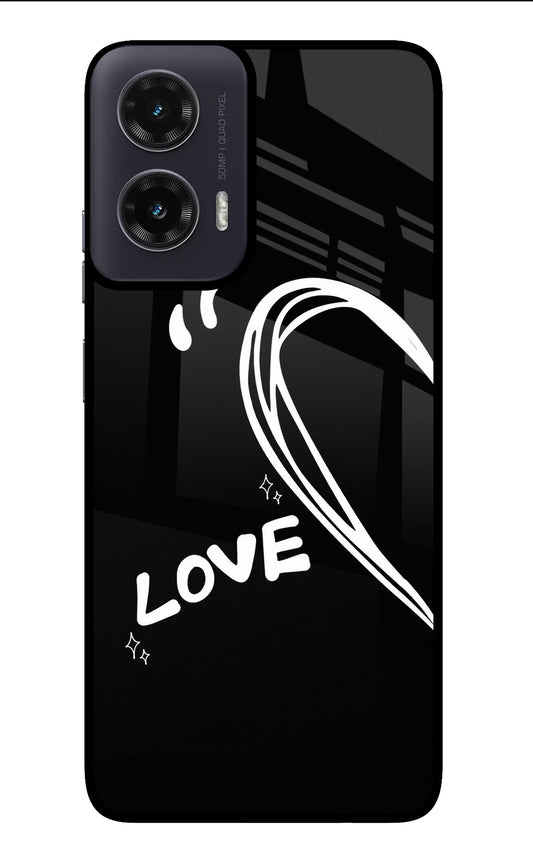 Love Line Moto G35 5G Glass Case