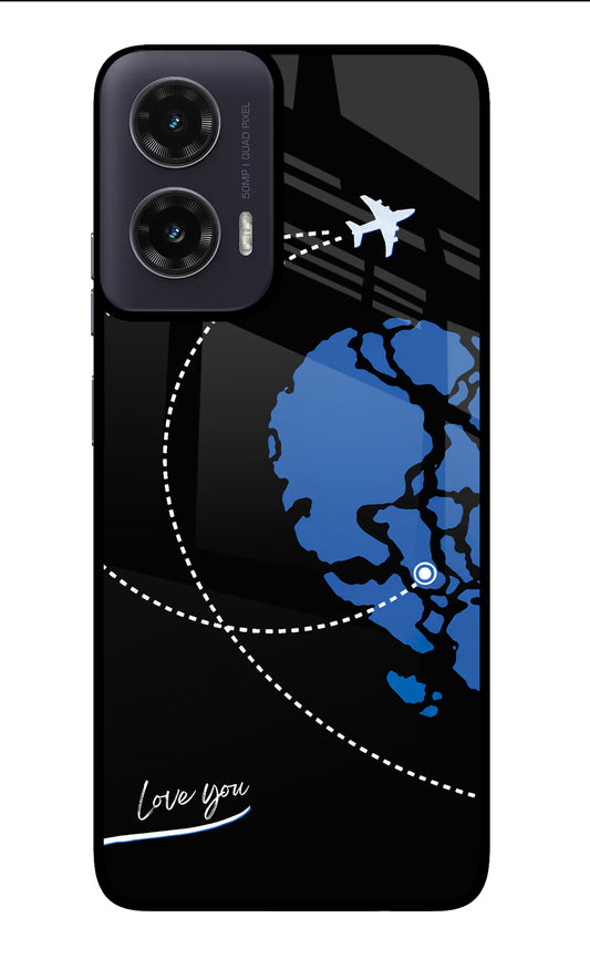 Love Orbit Moto G35 5G Glass Case