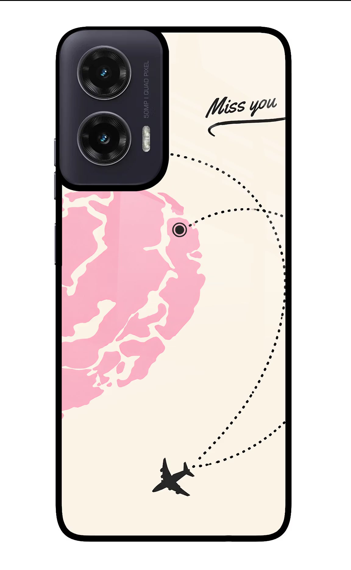 Miss Orbit Moto G35 5G Glass Case