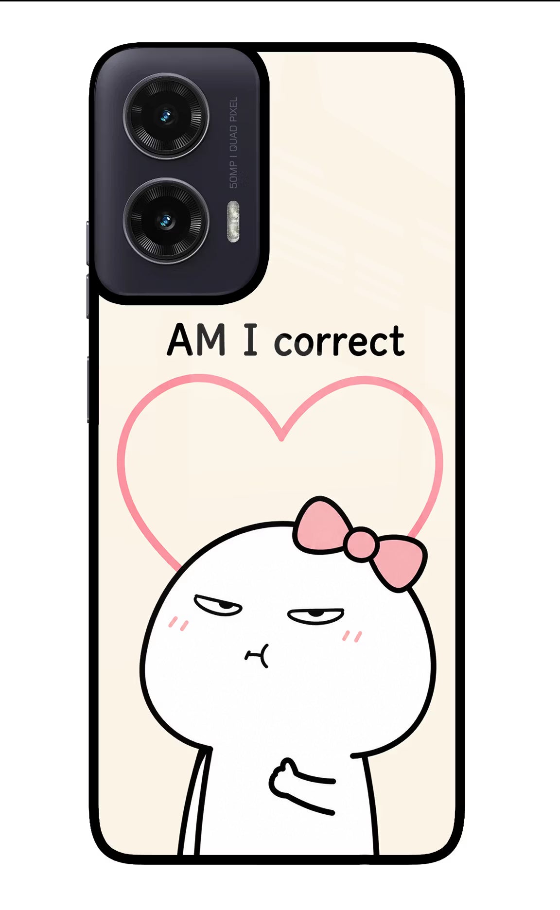 Always Right Moto G35 5G Glass Case