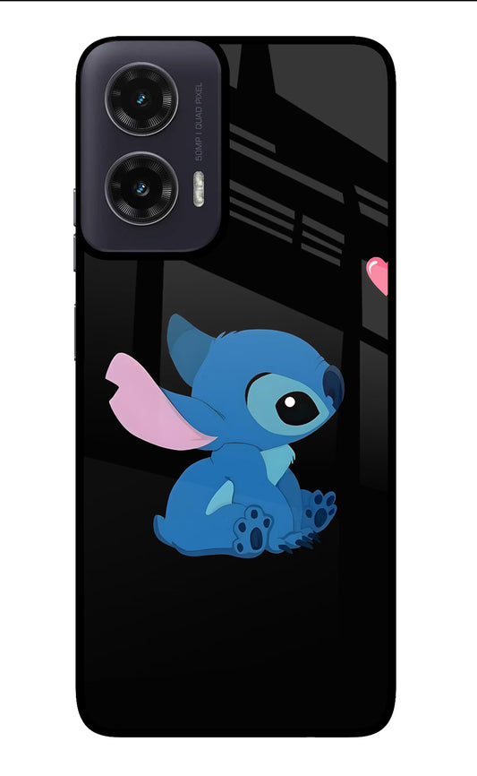 Stitch Crush Moto G35 5G Glass Case
