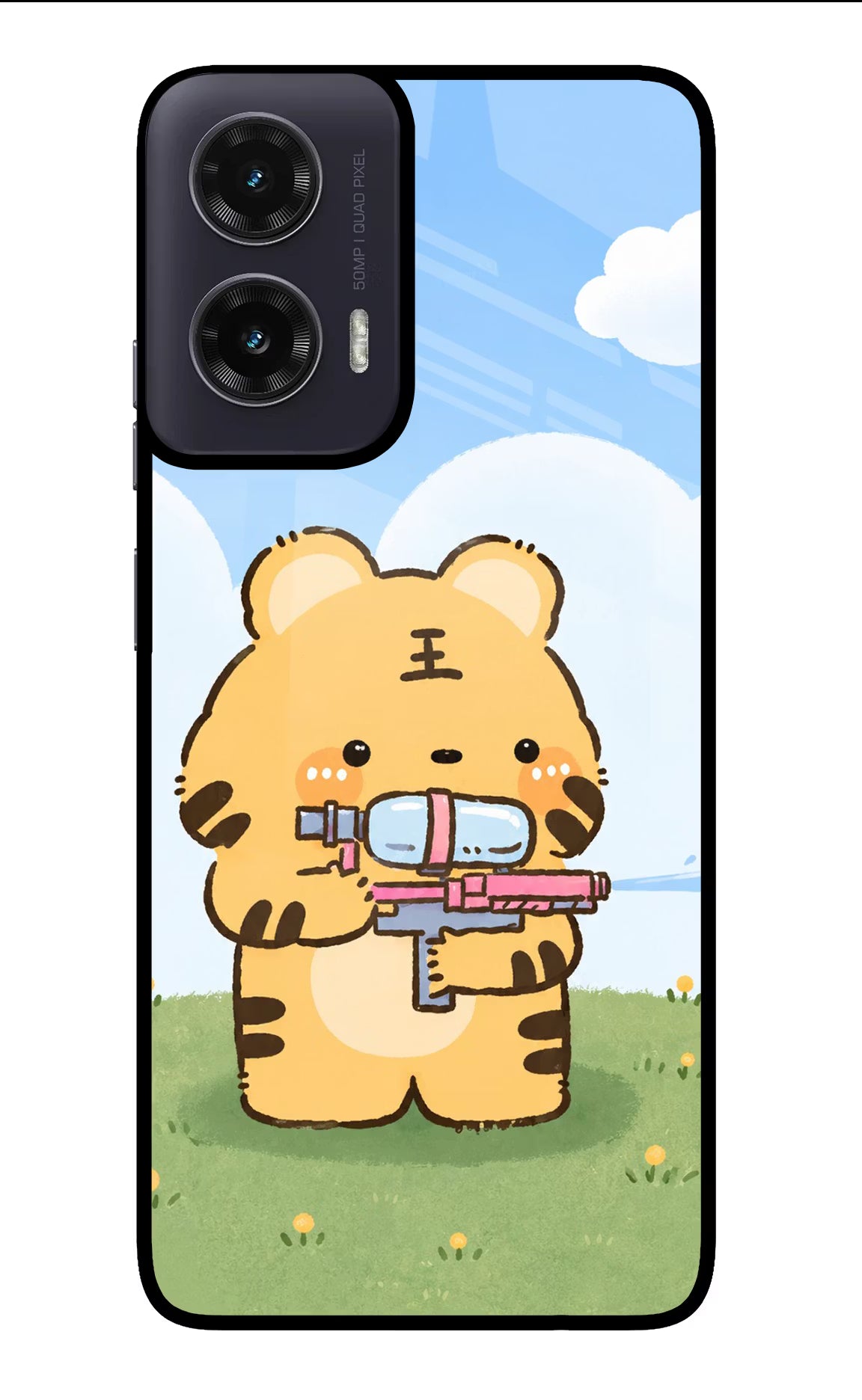 Tiger Treat Moto G35 5G Glass Case