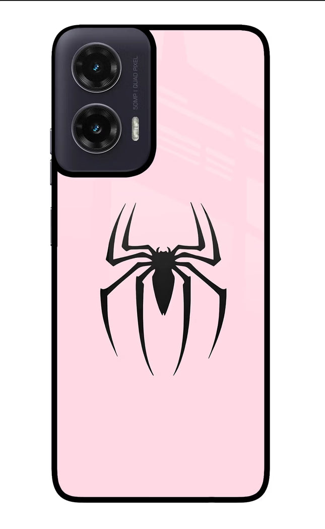 Peter Symbol Moto G35 5G Glass Case Back Cover by Casekaro