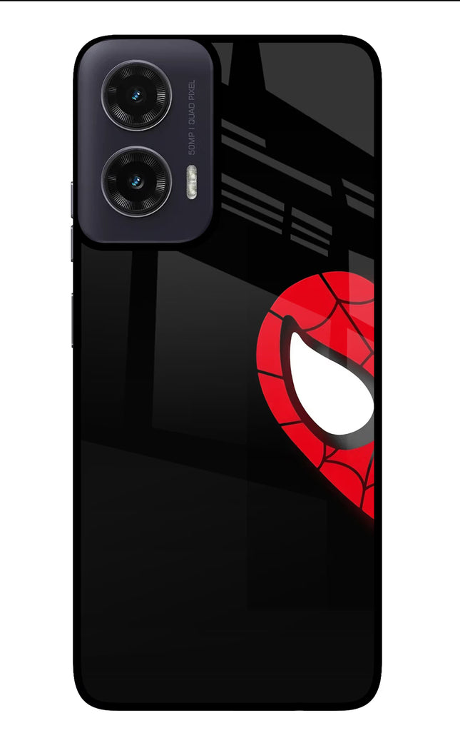 Peter Mask Moto G35 5G Glass Case Back Cover by Casekaro
