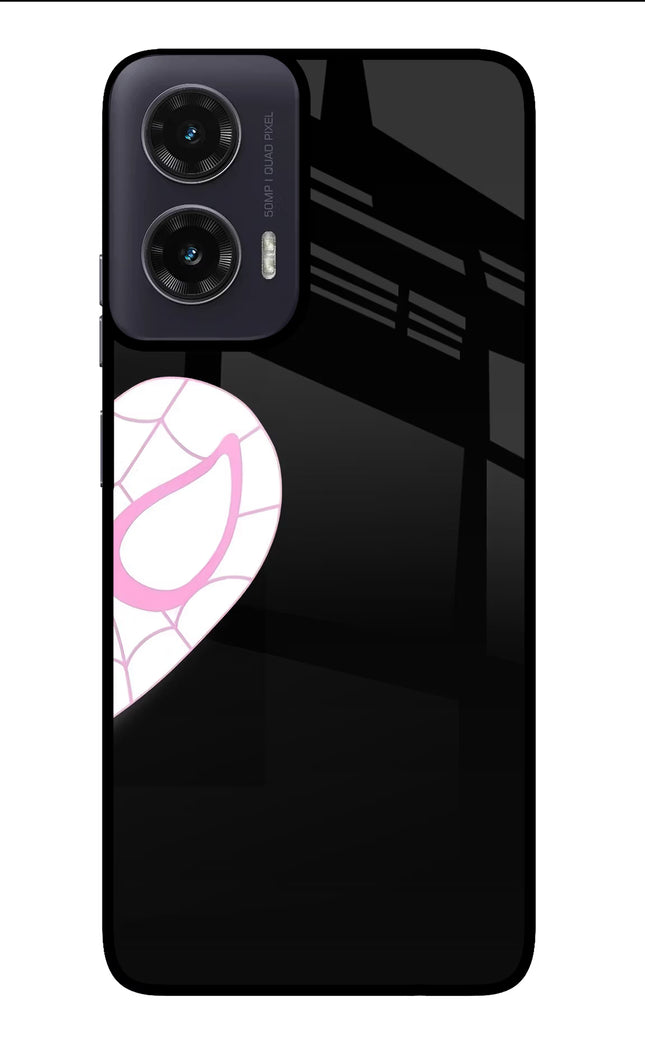 Gwen Mask Moto G35 5G Glass Case Back Cover by Casekaro