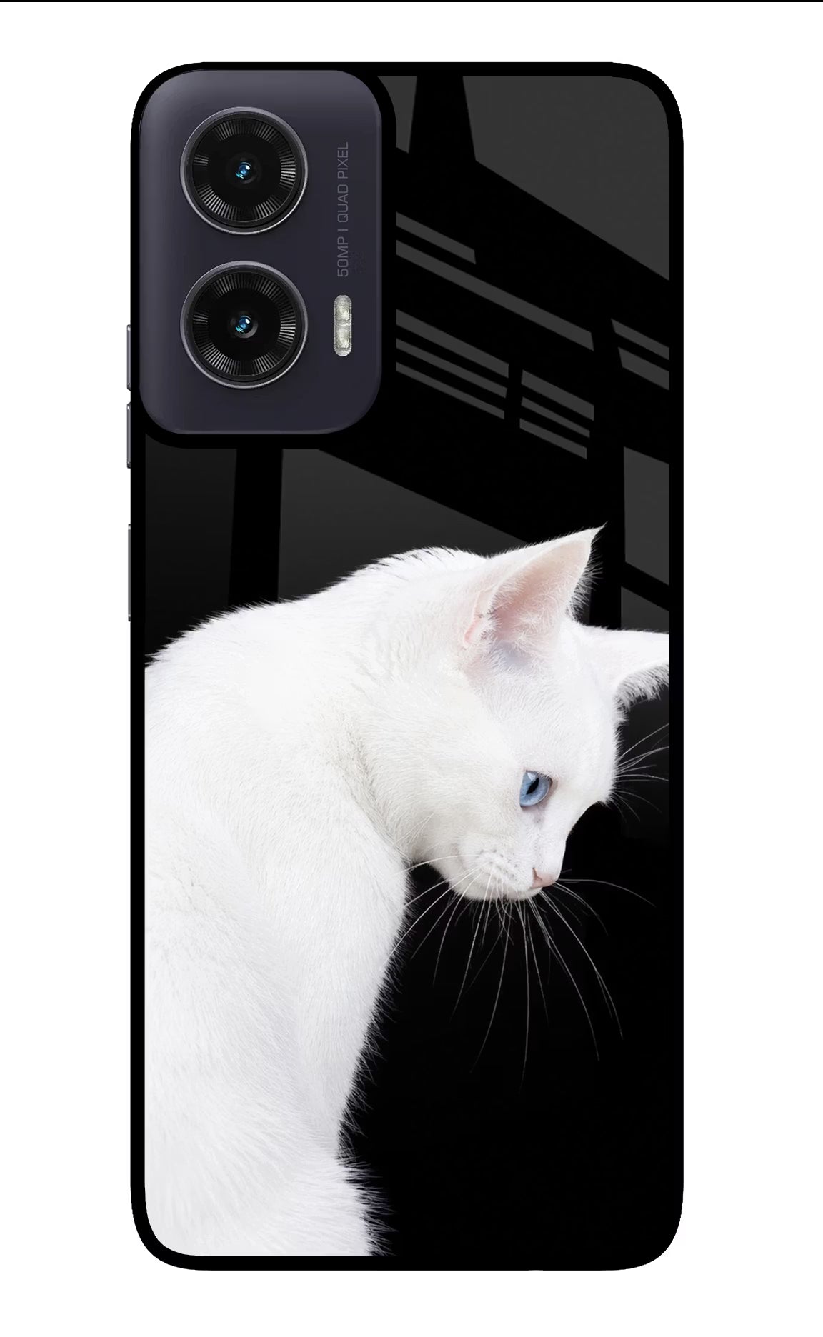 Snow Gaze Moto G35 5G Glass Case
