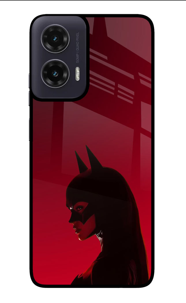 Night Thief Moto G35 5G Glass Case Back Cover by Casekaro