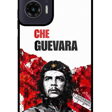 Che Guevara Revolution Moto G35 5G Glass Case Back Cover by Casekaro